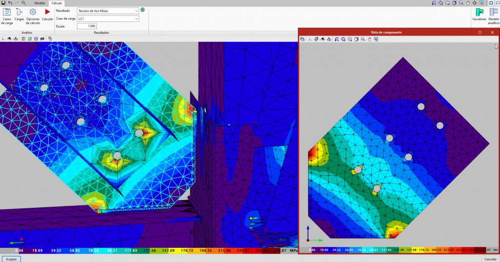 Análisis de uniones mediante elementos finitos